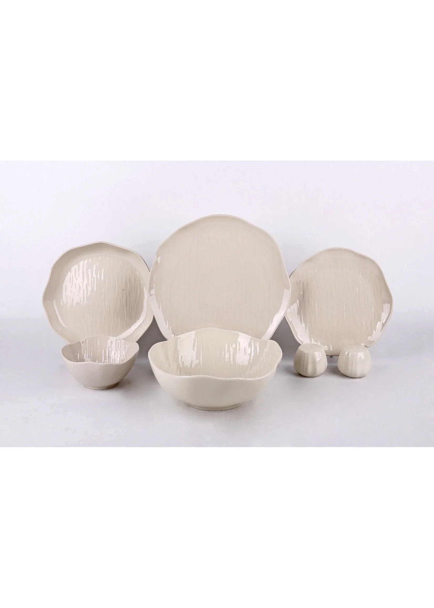 Linea Serviesset 27 Delig | 6 Persoons Beige - Cermico - Image 7