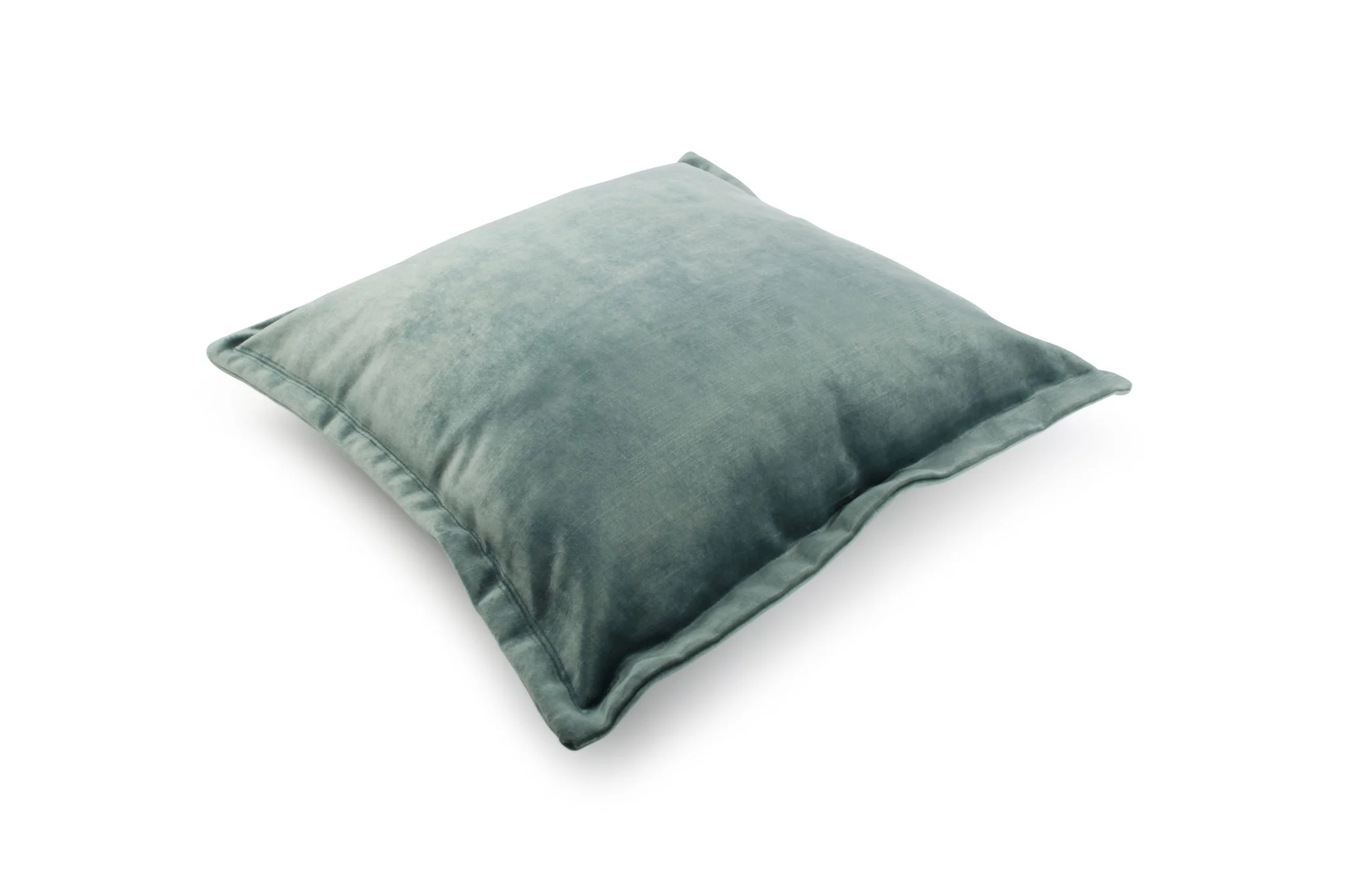Lounge Kussen 45x45cm velvet muntgroen - Image 2