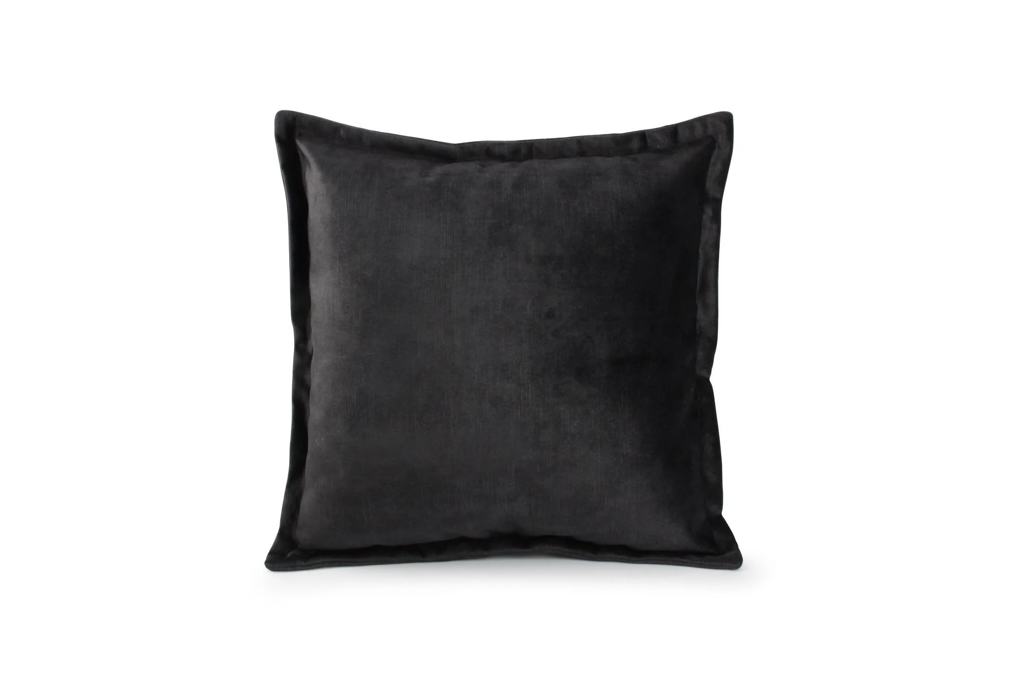 Lounge Kussen 45x45cm velvet zwart
