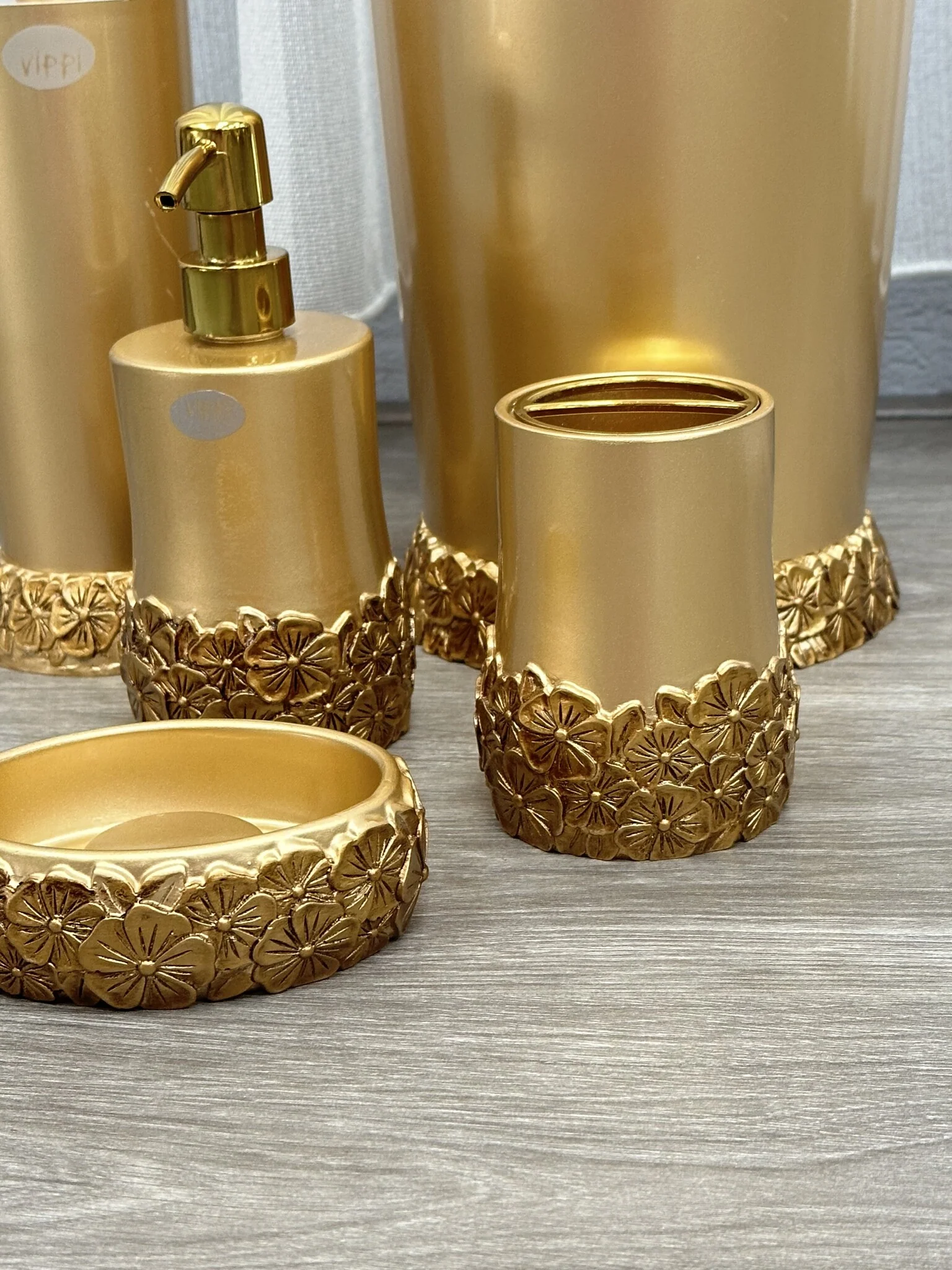 LUXE BADSET 5 DELIG GOUD - Image 2