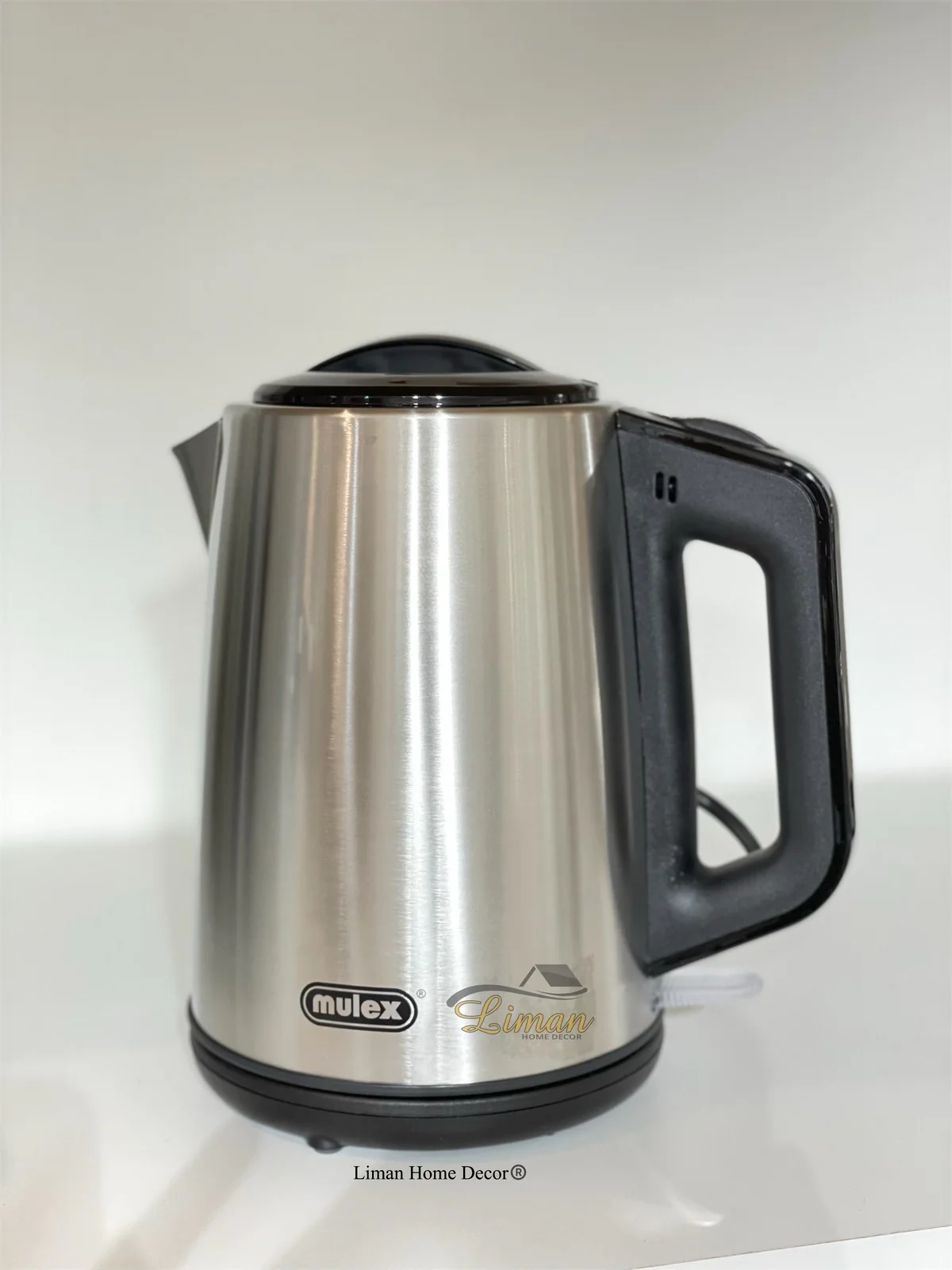 Mulex Elektrische Theepot 1 / 2 Liter Geborsteld RVS - Image 3
