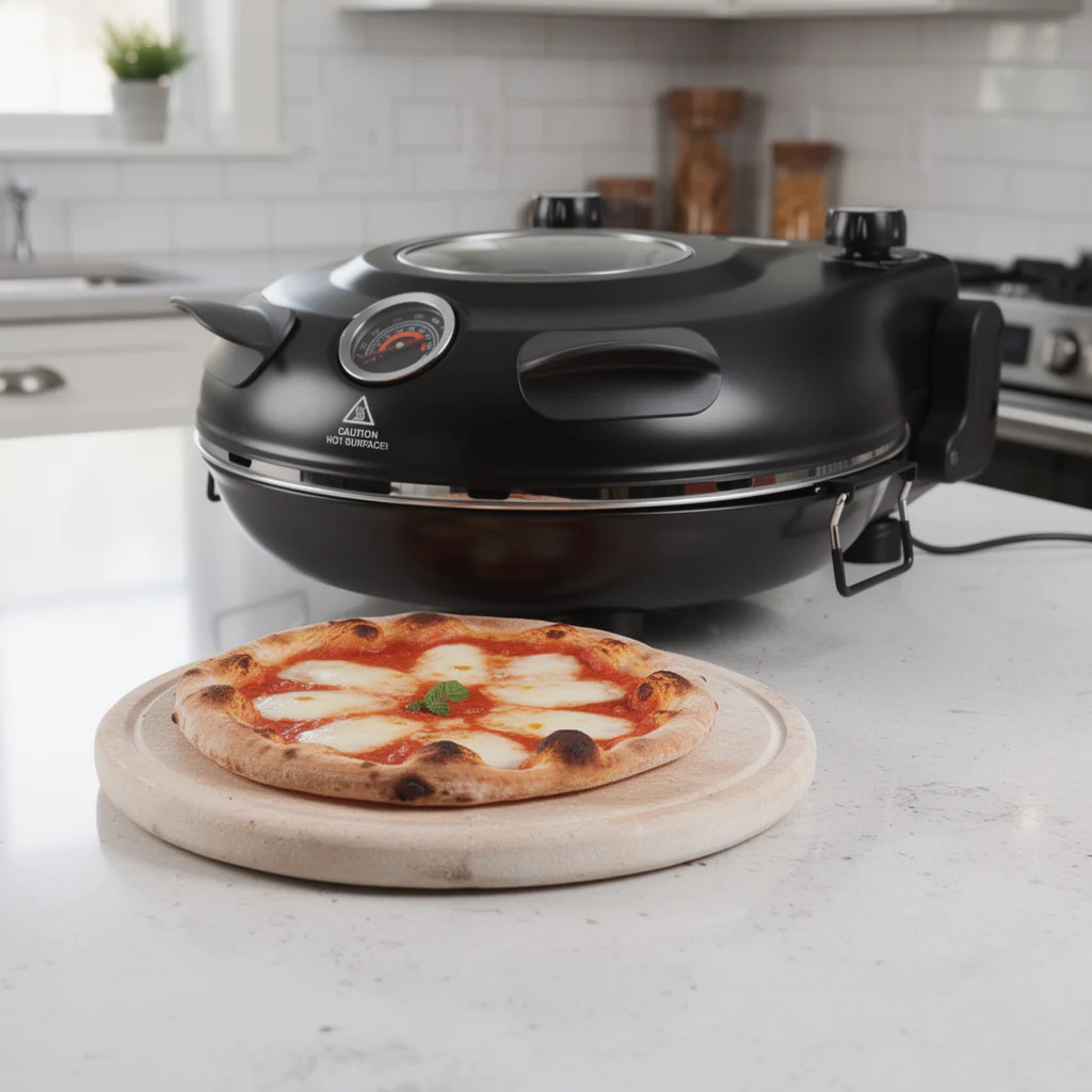 Mulex Pizza Oven Tradionele steenoven ZWART - Tasfirin - Crusto - Image 10