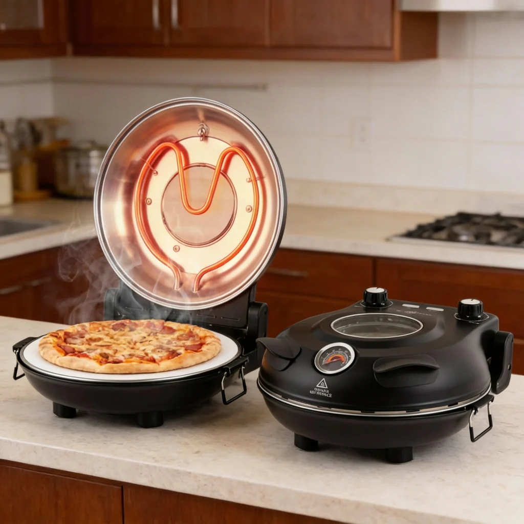 Mulex Pizza Oven Tradionele steenoven ZWART - Tasfirin - Crusto - Image 5