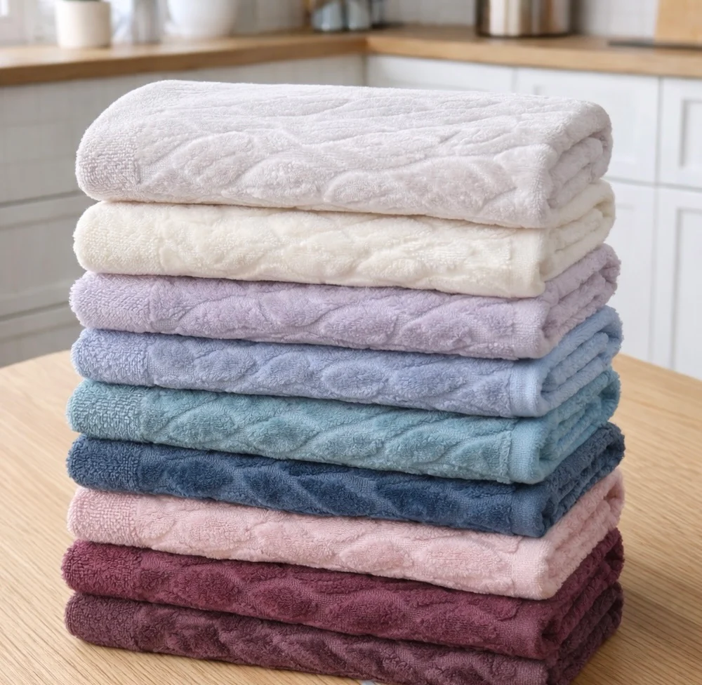 Nurpak Fluweel Handdoek 90 x 150 Cm | Turquoise