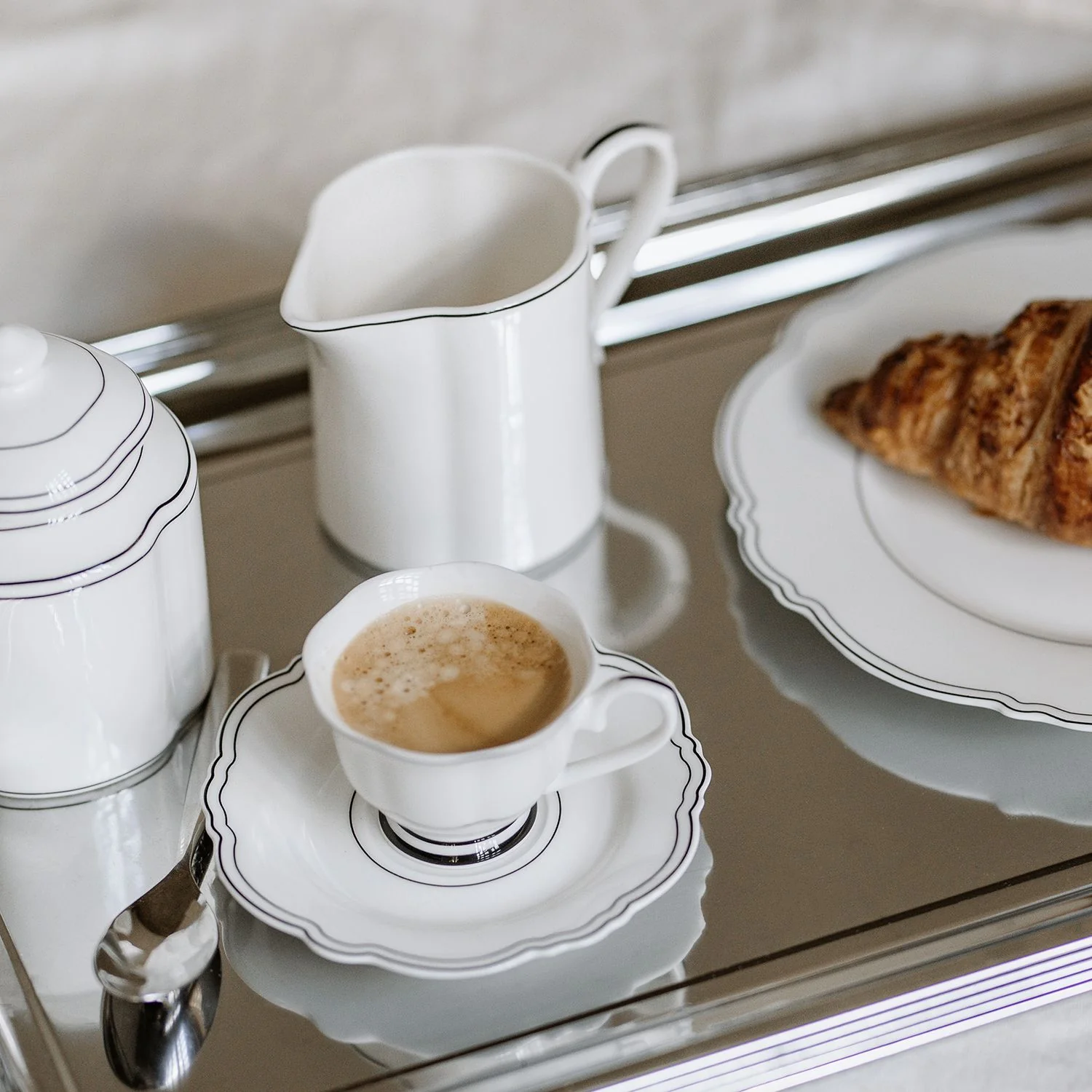Odette Espresso set 4 delig | 2 Persoons