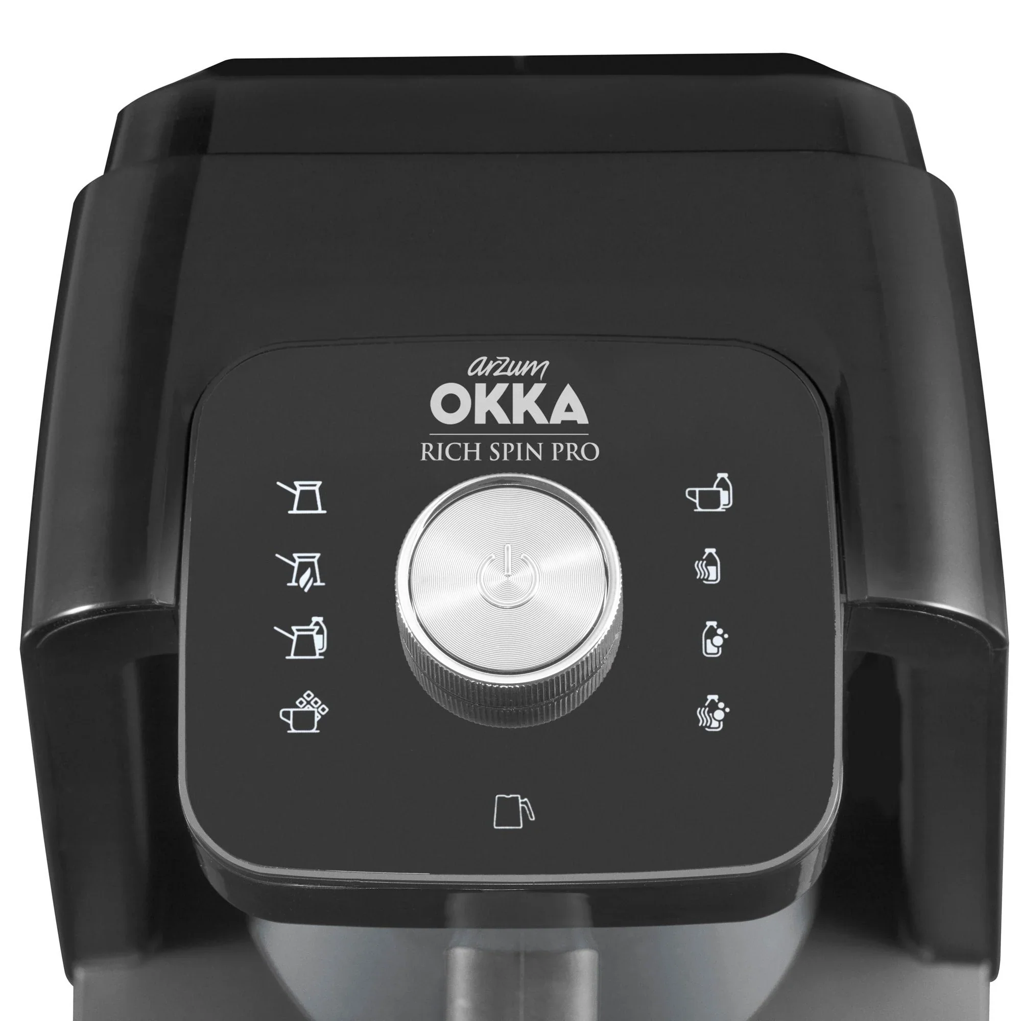 OKKA Rich Spin Pro Turkse Koffiezetapparaat Zwart - Koper - Image 3