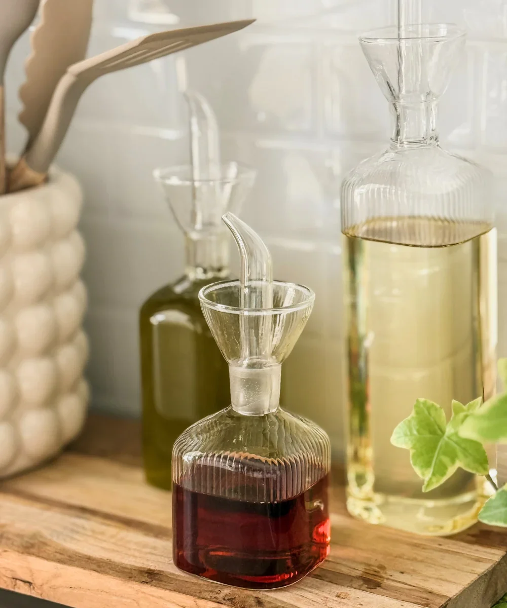Olivetta stripe oliefles | borosilicaatglas | 170 ml - Image 2