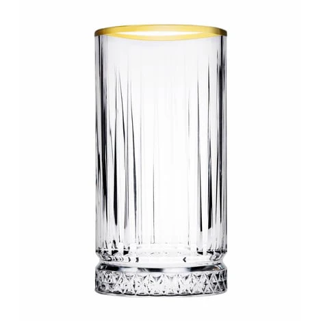 Pasabahce Elysia Gold Touch Limonade Glazen 4 Delig 445 cc
