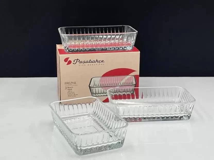 Pasabahce Frezya Schalenset | 3 Delig