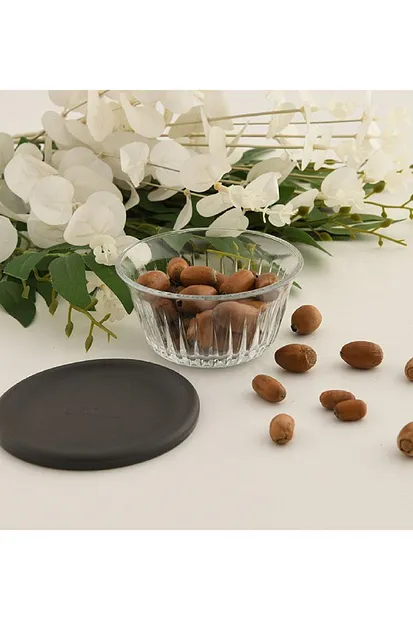 Pasabahce Frezya Snack Kommen met Deksel  ( 8 Delig ) 330 cc - Image 2