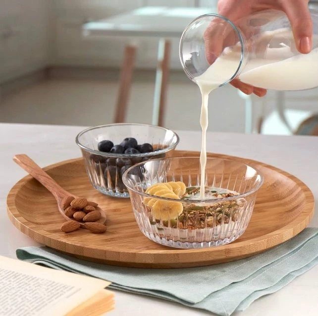Pasabahce Frezya Snack Kommen met Deksel  ( 8 Delig ) 330 cc - Image 3