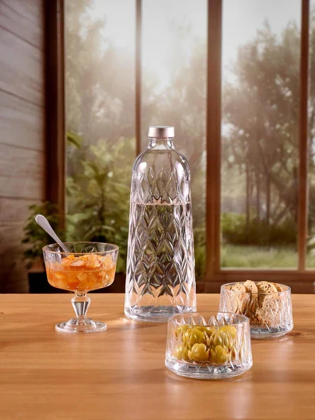 Pasabahce leafy waterfles 1035cc