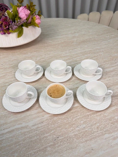 Nora / Petek Espressoset 12 Delig | 6 Persoons - Image 3