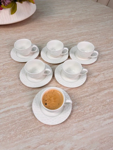 Nora / Petek Espressoset 12 Delig | 6 Persoons - Image 4