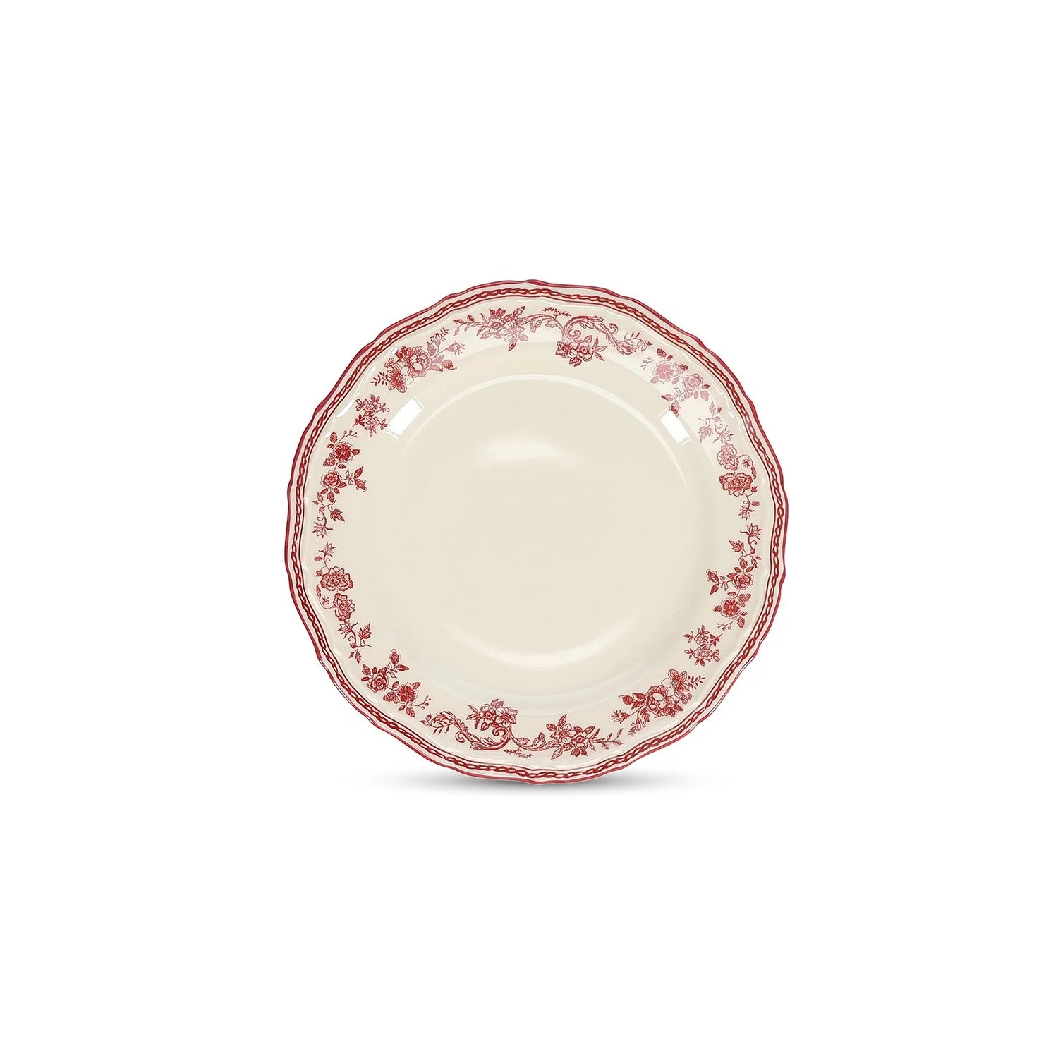 Plat bord 21,5cm burgundy Cyril