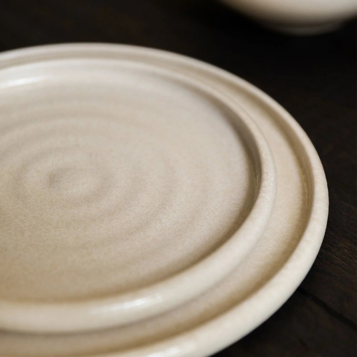 Plat bord 26xH2cm beige Mochi - Image 3