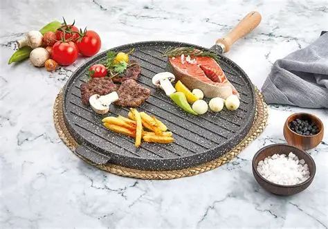 Polochef Granit Grill en Gozleme pan 34 cm