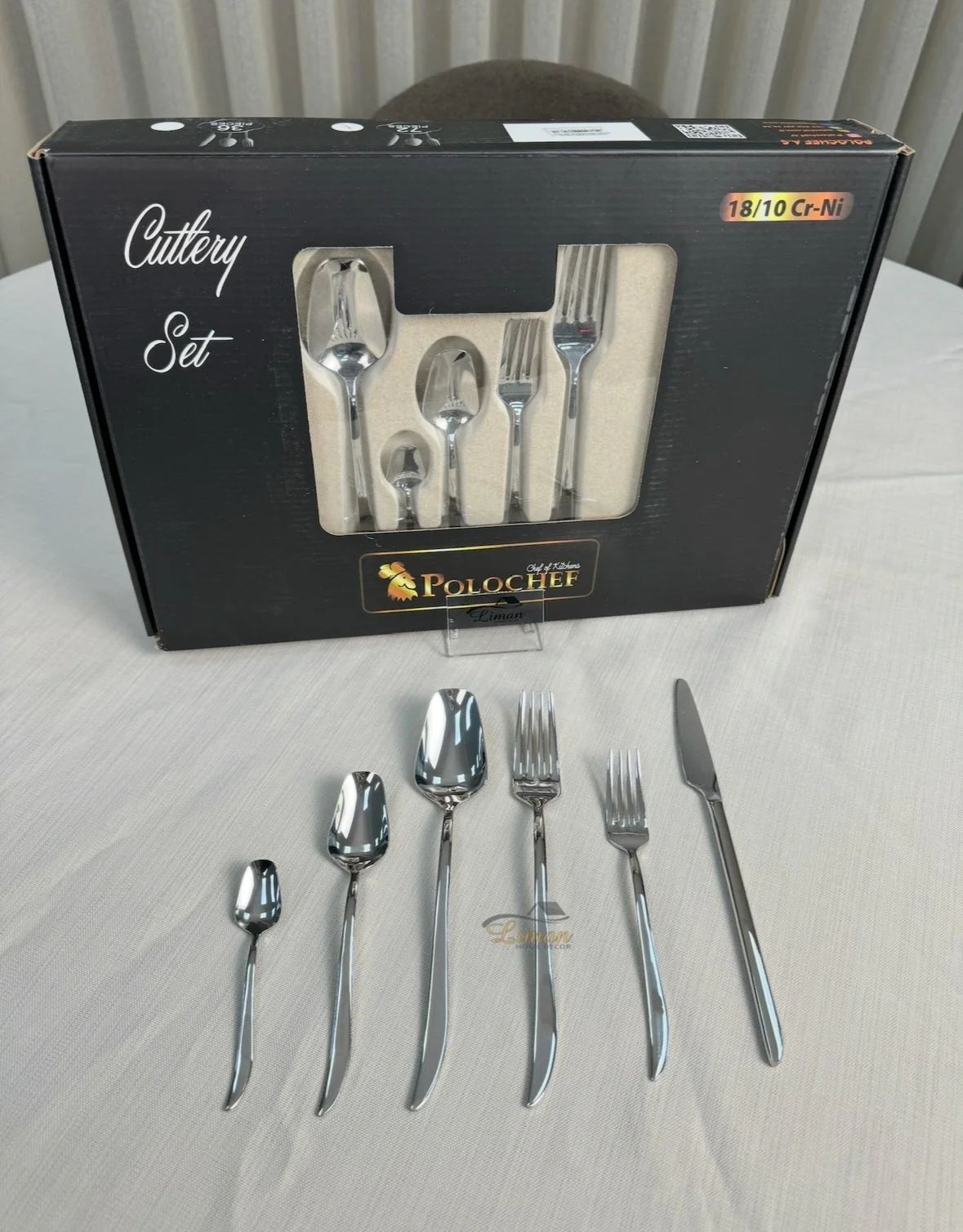 Polochef Quatro Bestekset 36-delig 6-persoons Zilver - Image 5