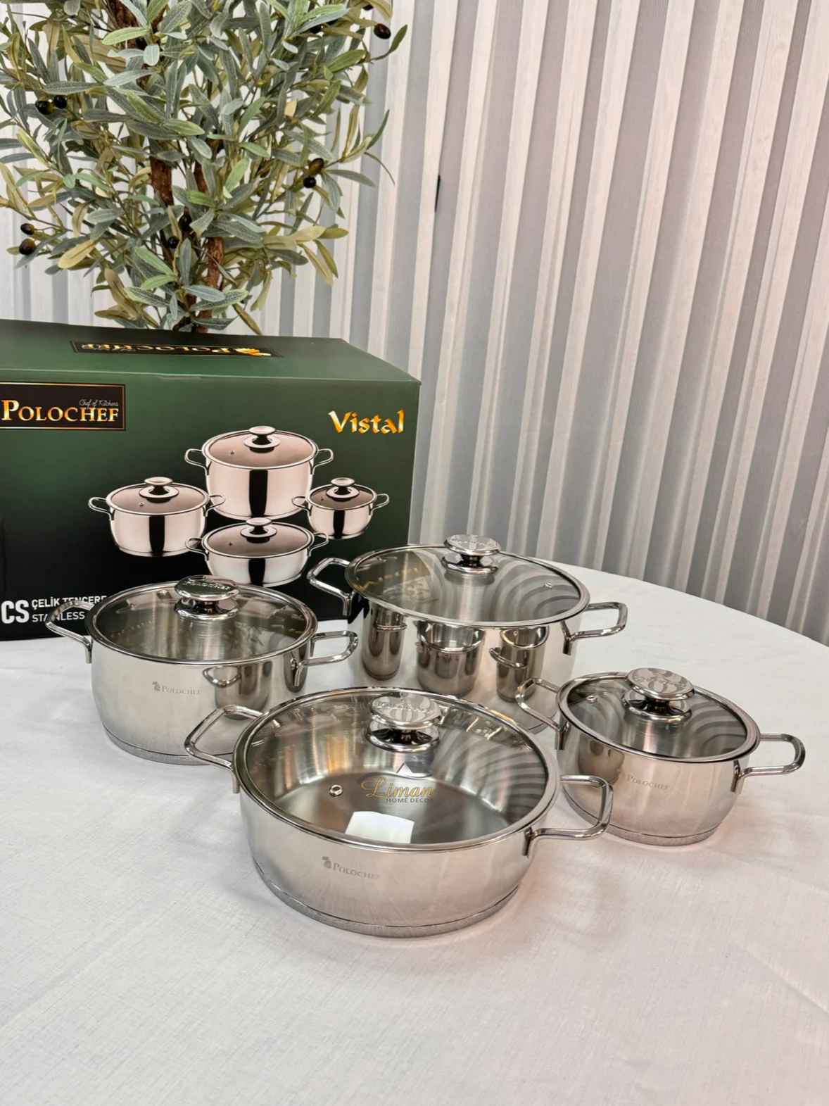 Polochef Visal Pannenset 8 Delig - Image 6