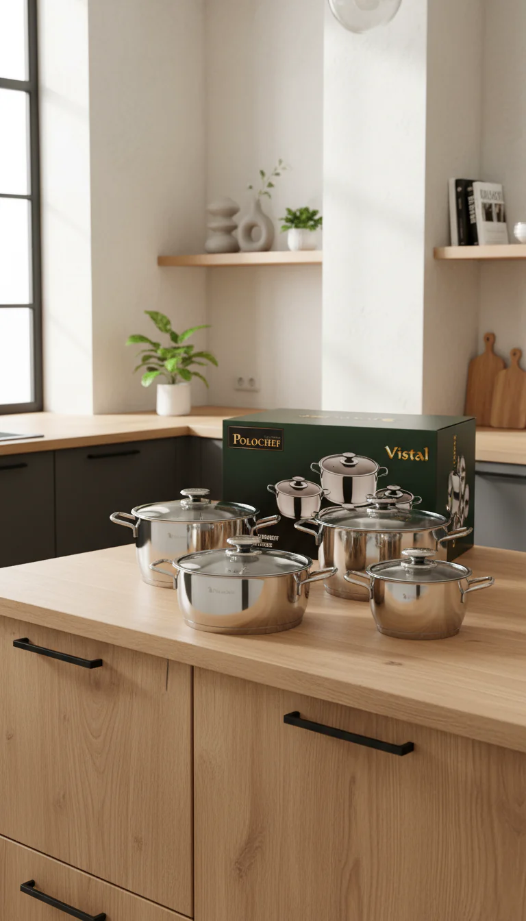 Polochef Visal Pannenset 8 Delig - Image 7