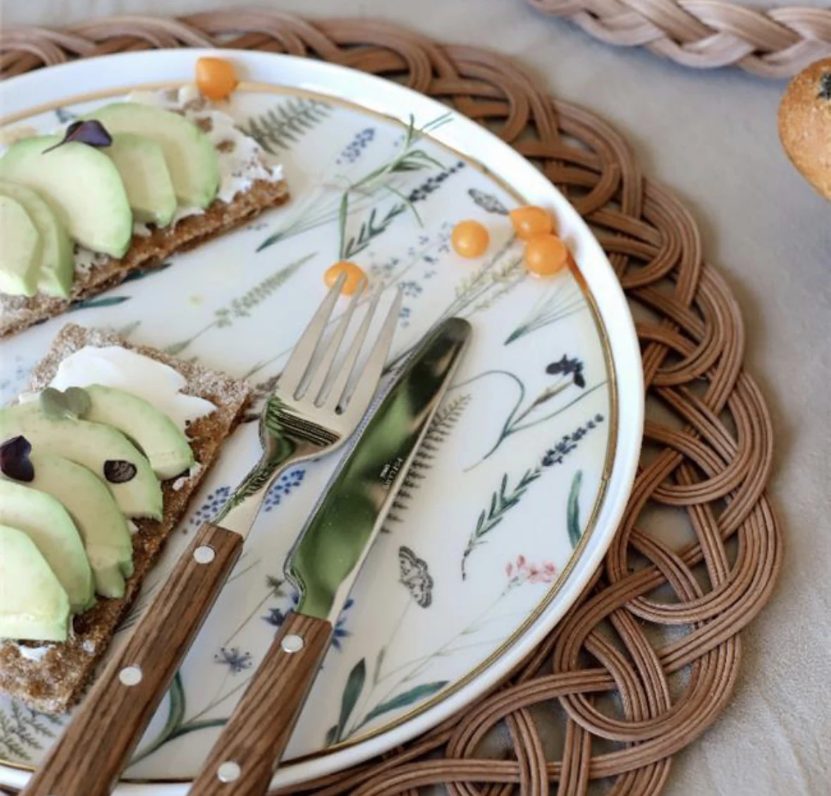 Rattan Placemat 35cm ( 6 Delig ) - Image 3