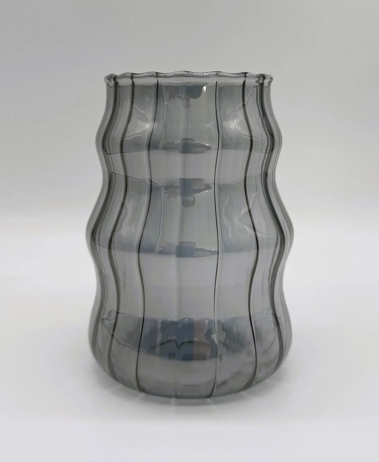 Ribbed Line 2 delige Borosilikatglas 500 ml Black - Image 5
