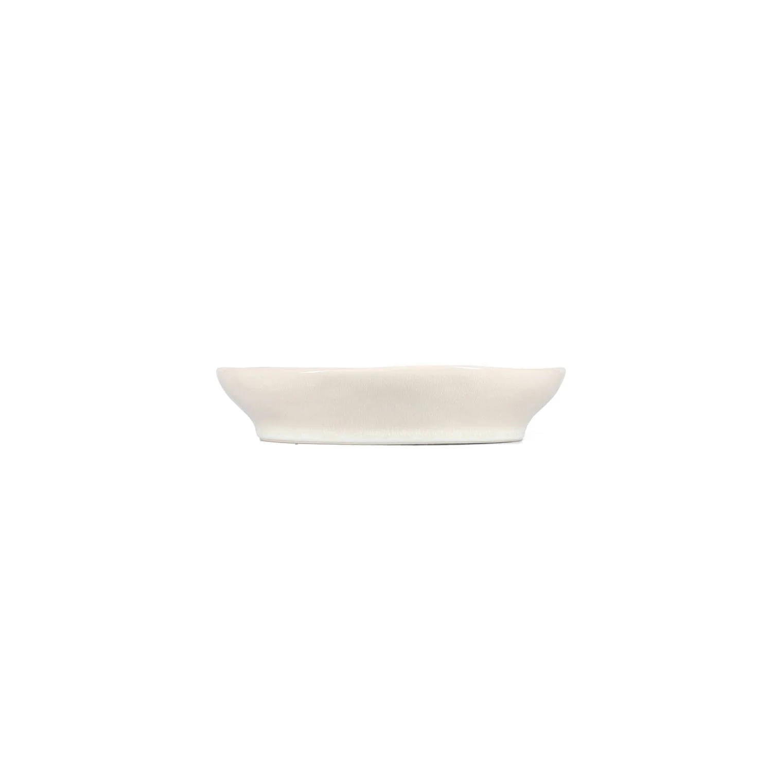 Rocca Diepe bord / Kom 21,5xH4,5cm beige