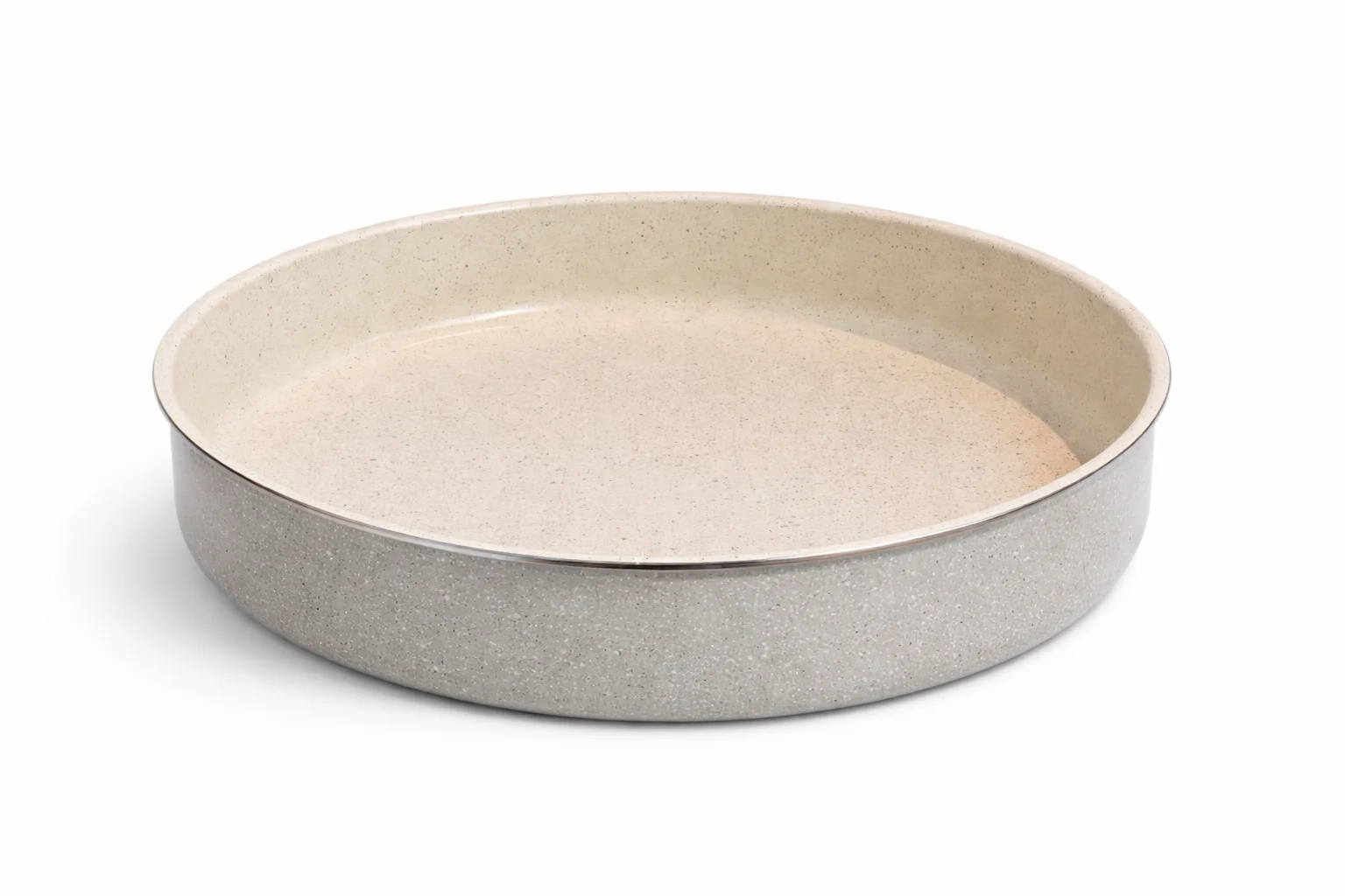 Rond Ovenschaal Graniet Beige 40cm - Image 2