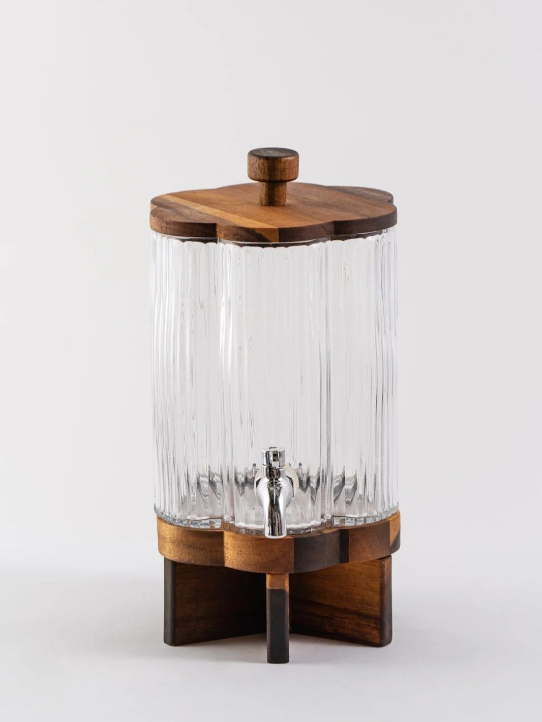 Rustic Wood Sapdispenser | 4 Liter