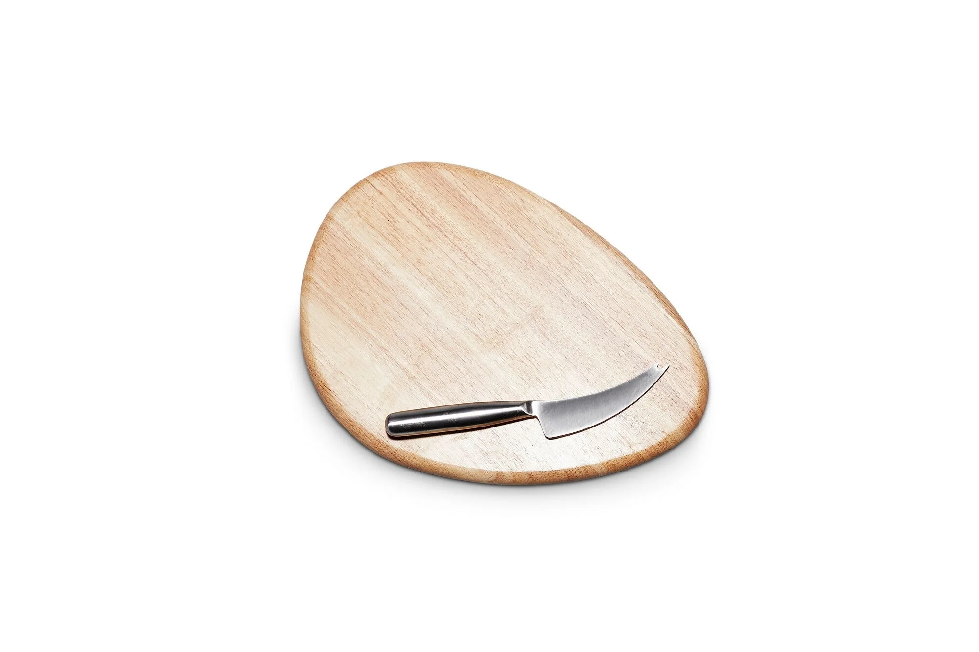 Serveerplank 36x26cm met mes hout Fromage - Image 3