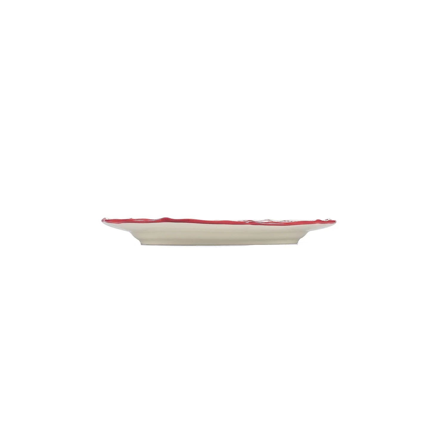 Serveerschaal 25,5x18cm ovaal burgundy Cyril - Image 5