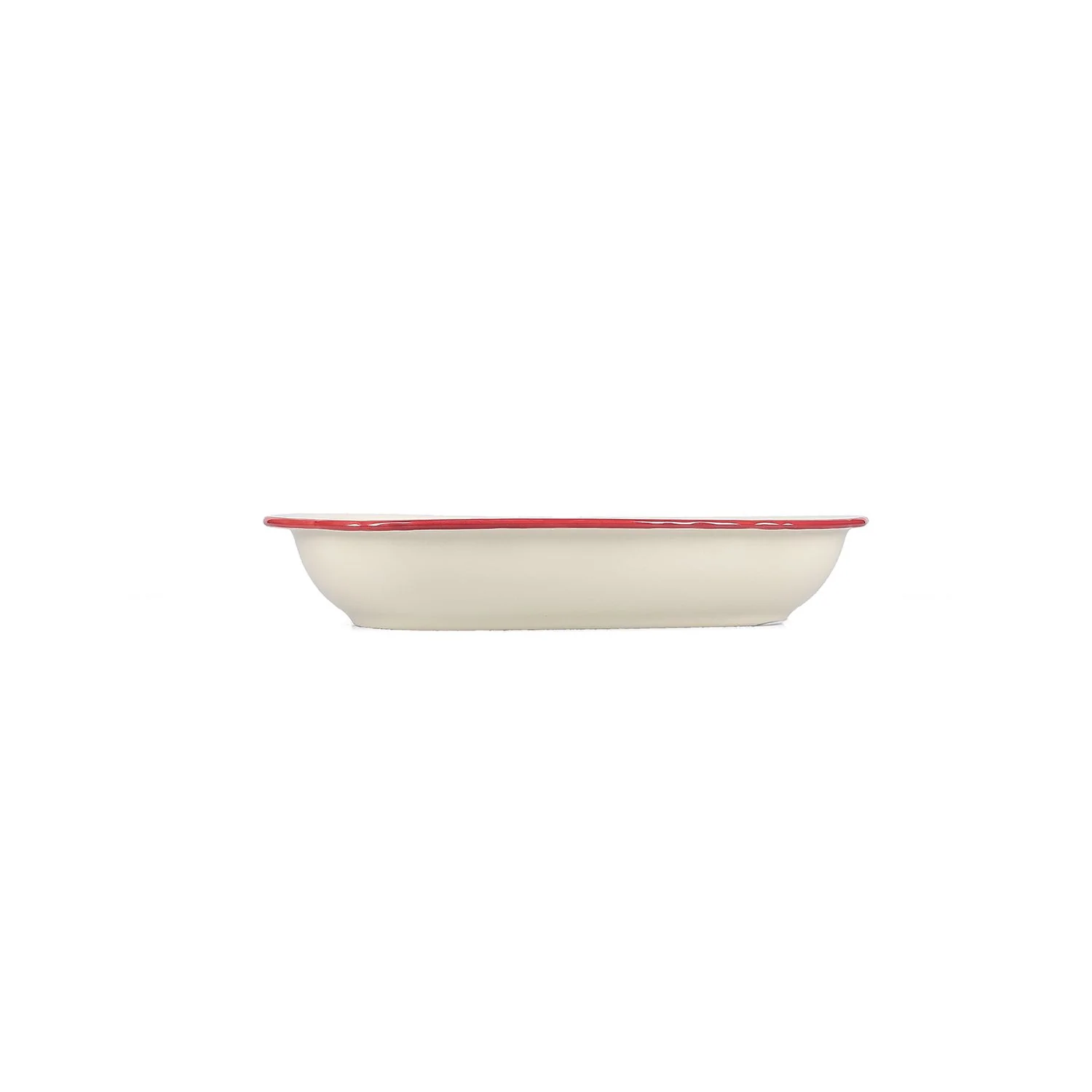 Serveerschaal 26,5x17,5xH4,5cm ovaal burgundy Cyril - Image 3