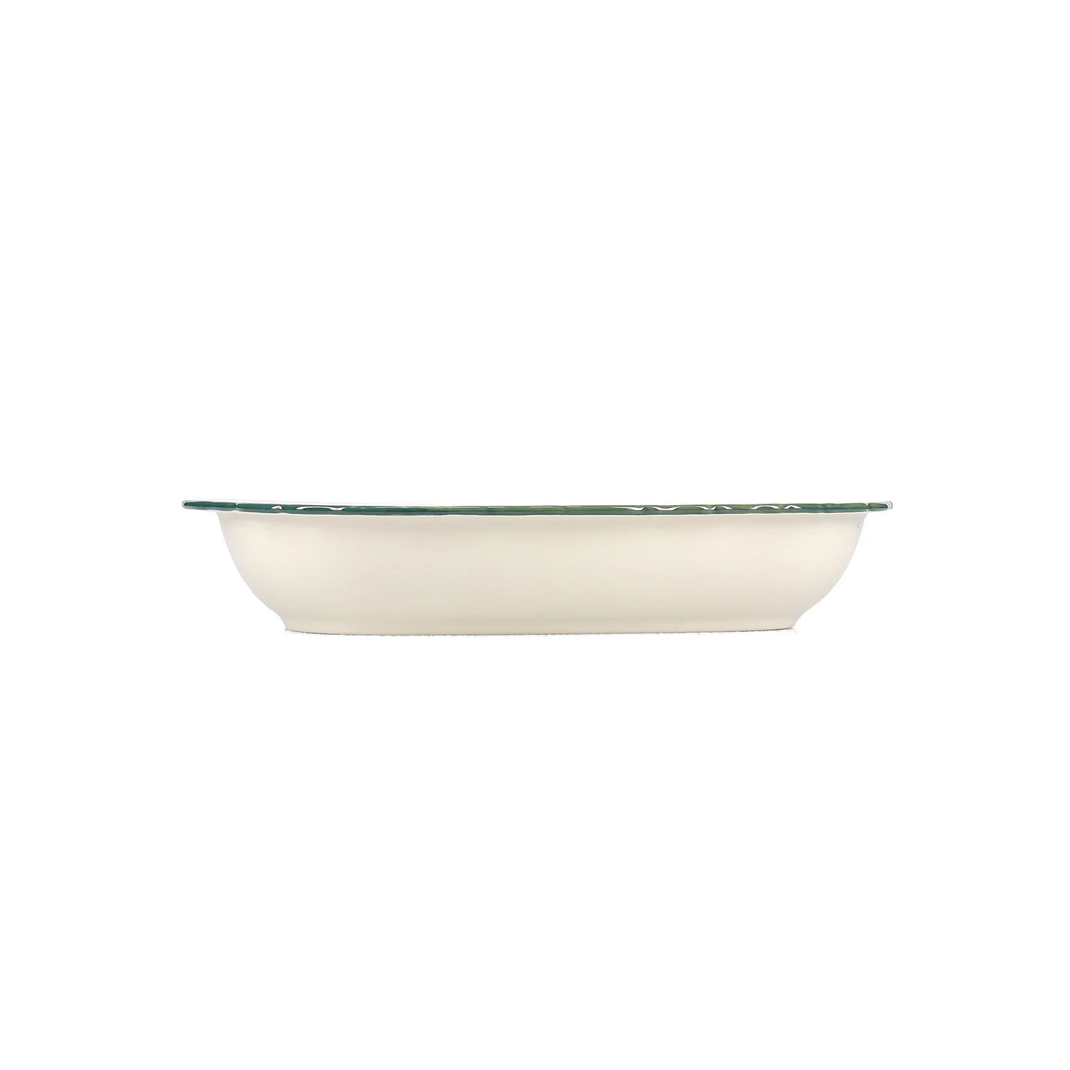 SERVEERSCHAAL 31,5X21XH5,5CM OVAAL GREEN CYRIL - Image 3
