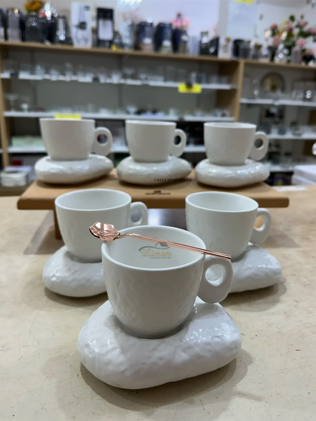 Stone Harmony Koffieset 12 Delig | 6 Persoons - Image 3