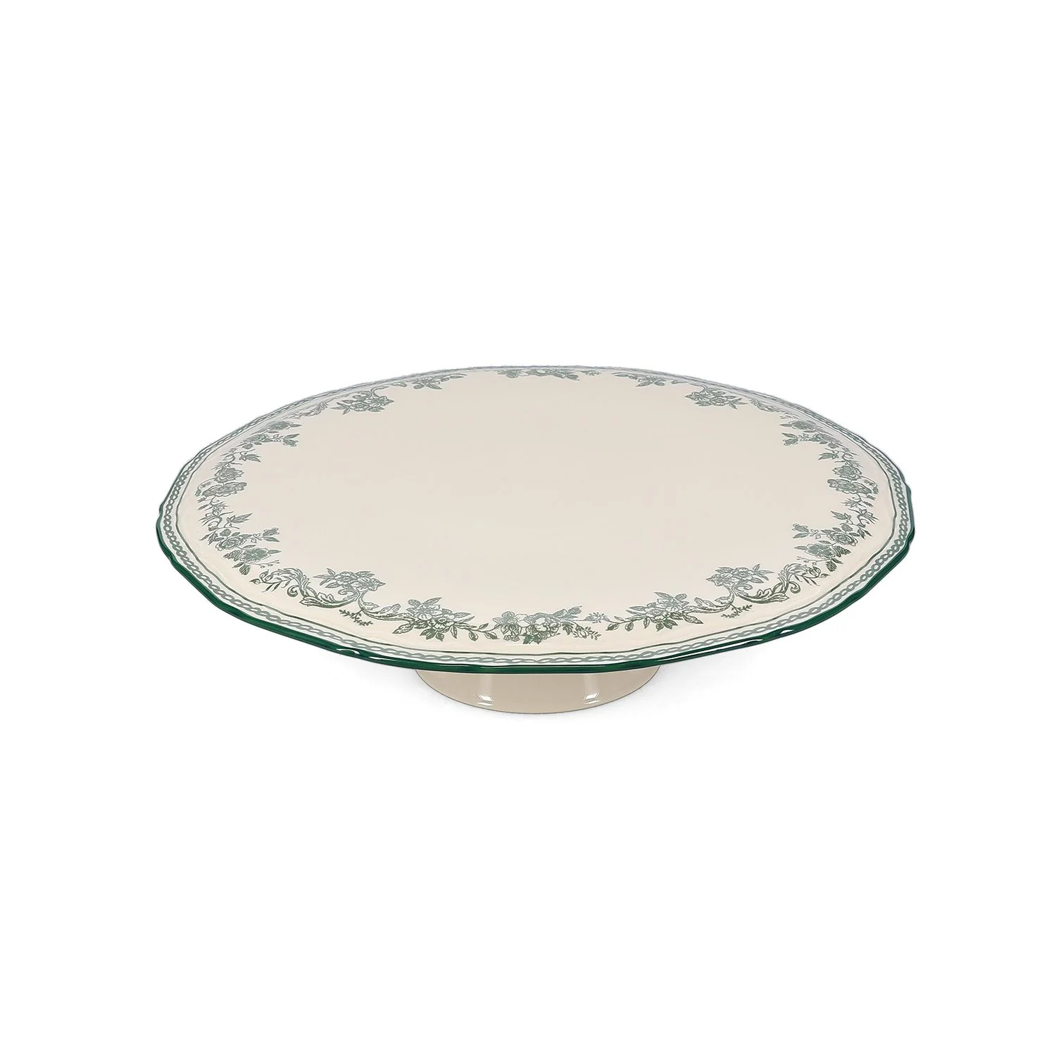 TAARTPLATEAU 32,5XH9CM GREEN CYRIL - Image 2