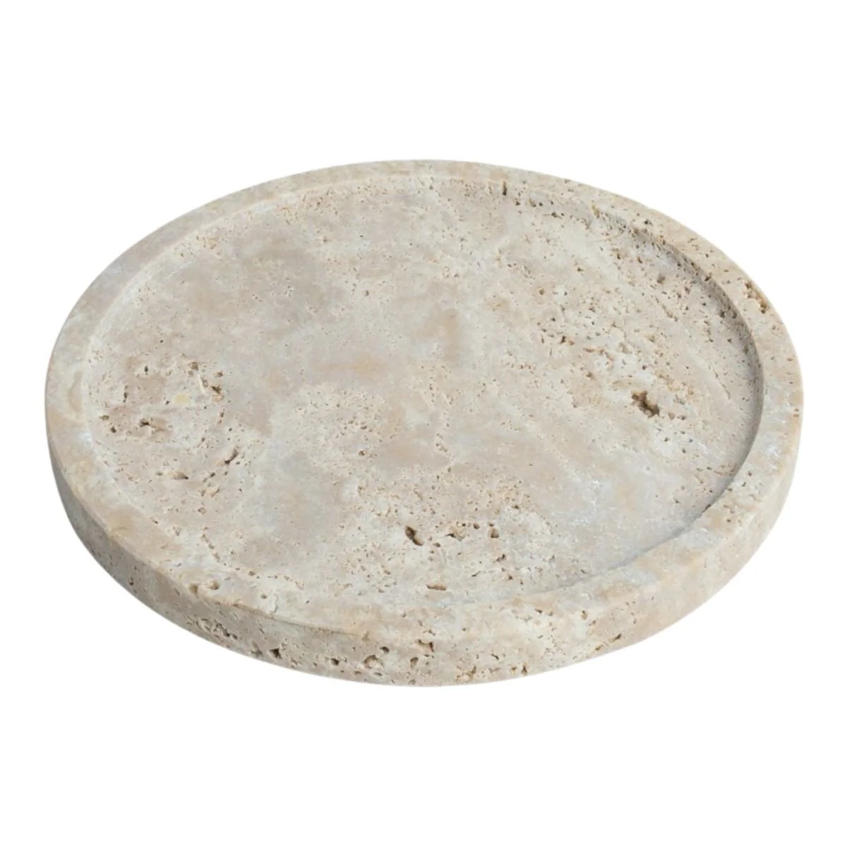 TRAVERTINE SCHAAL | ROND