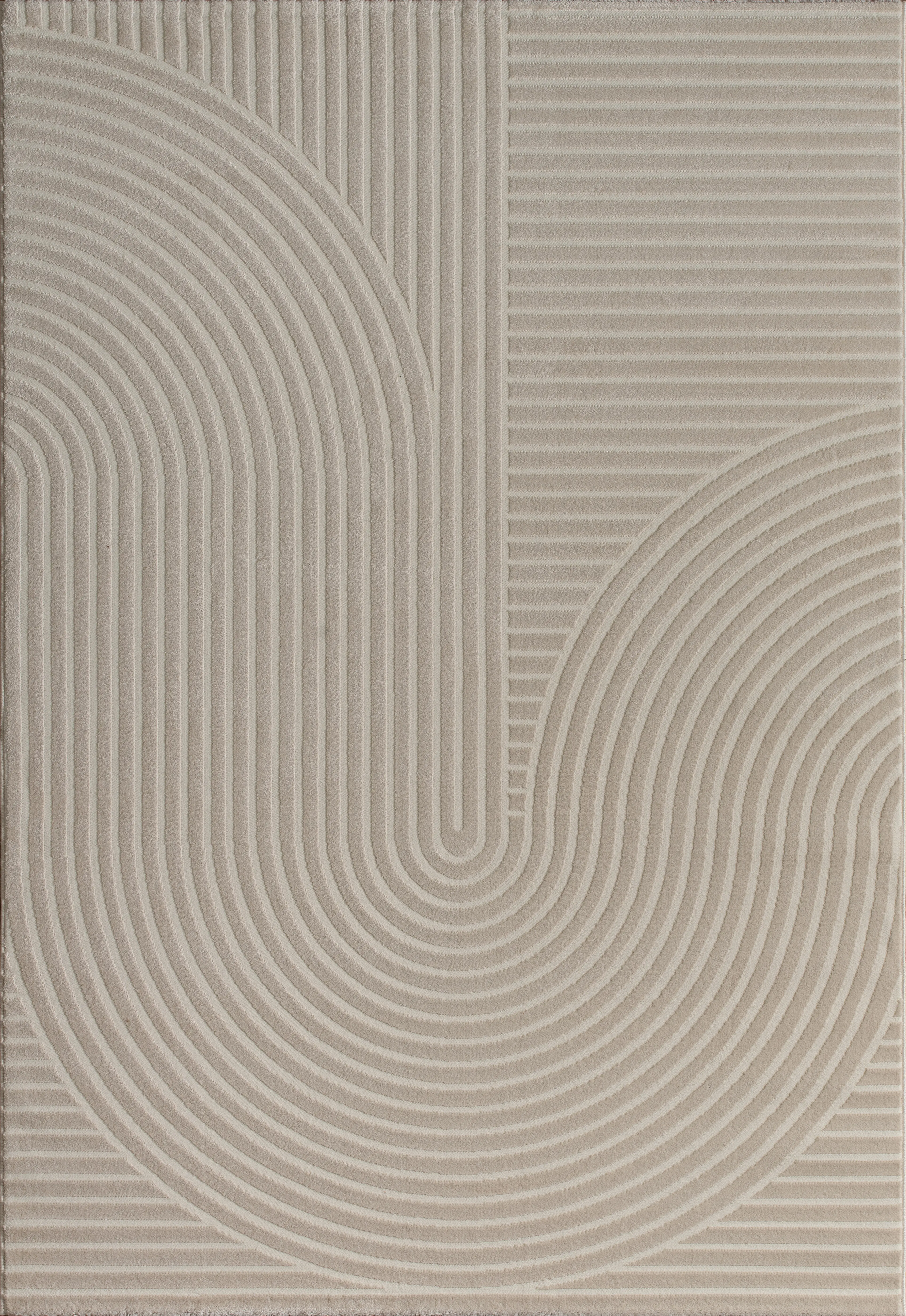 URGUP 39 HALI DARK CREAM Grote Boogjes - Japandi - Image 4