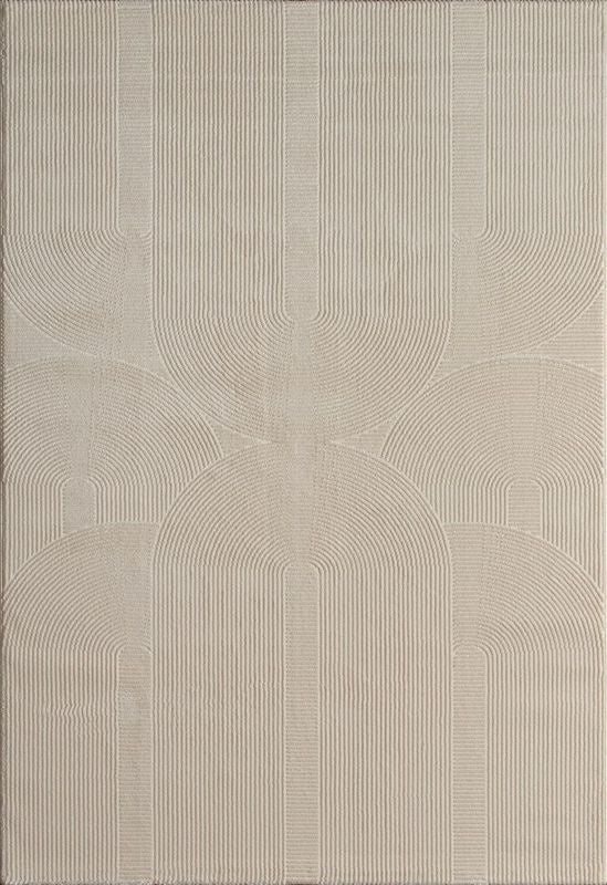 URGUP 78 HALI DARK CREAM (fijne) Boogjes - Japandi - Image 2