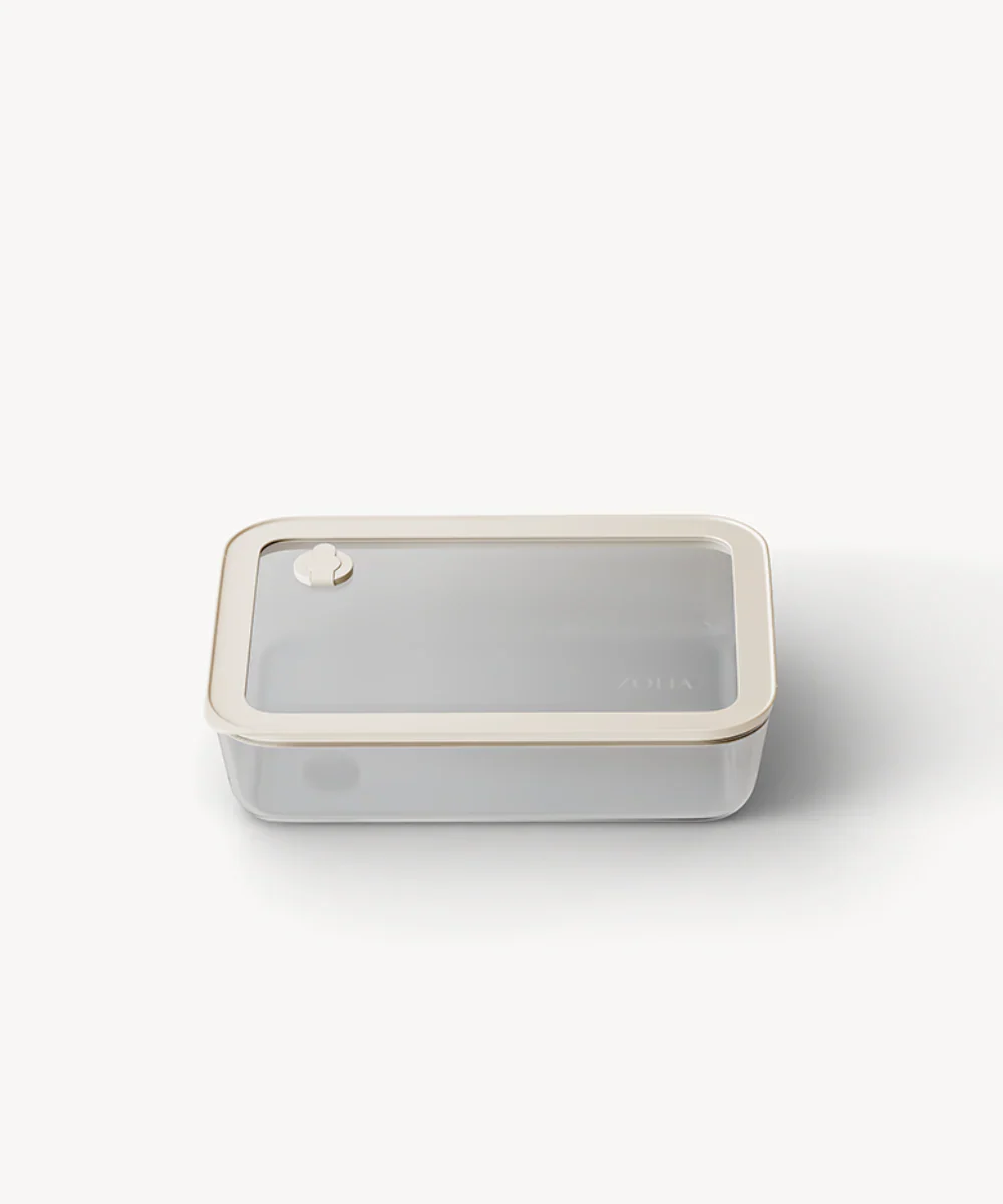 Vera Vershoudbak rechthoekig | 820 | Beige-transparant