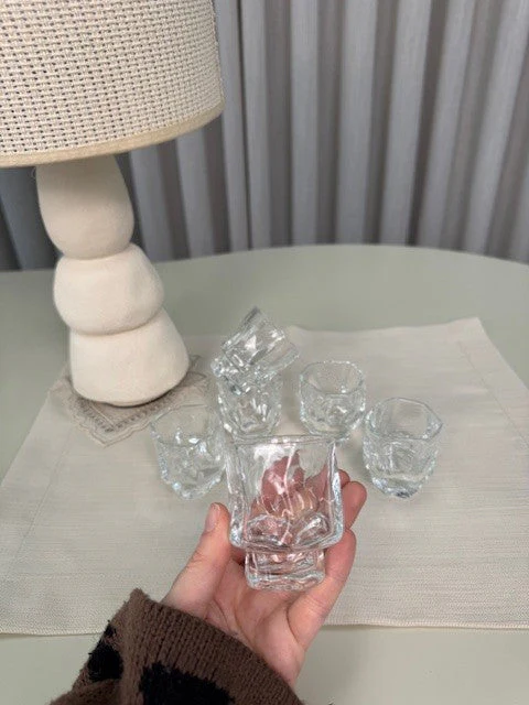 Zirconia Clear ( sakura ) Borrelglazen | 6 Delig 60ml - Image 2