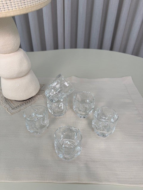 Zirconia Clear ( sakura ) Borrelglazen | 6 Delig 60ml - Image 3
