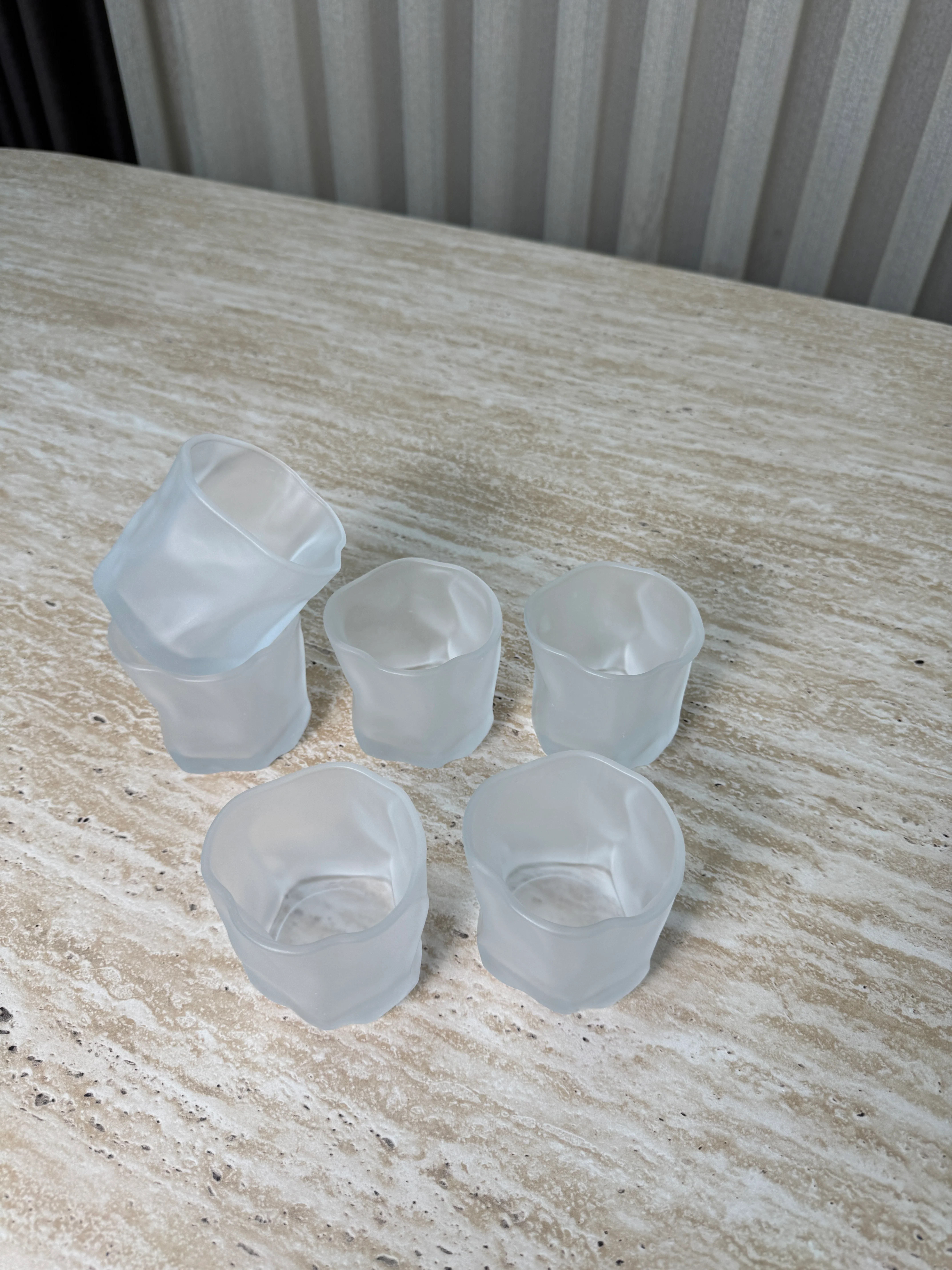 Zirconia Freezy Drink glazen 200ML | 6 delig - Image 2