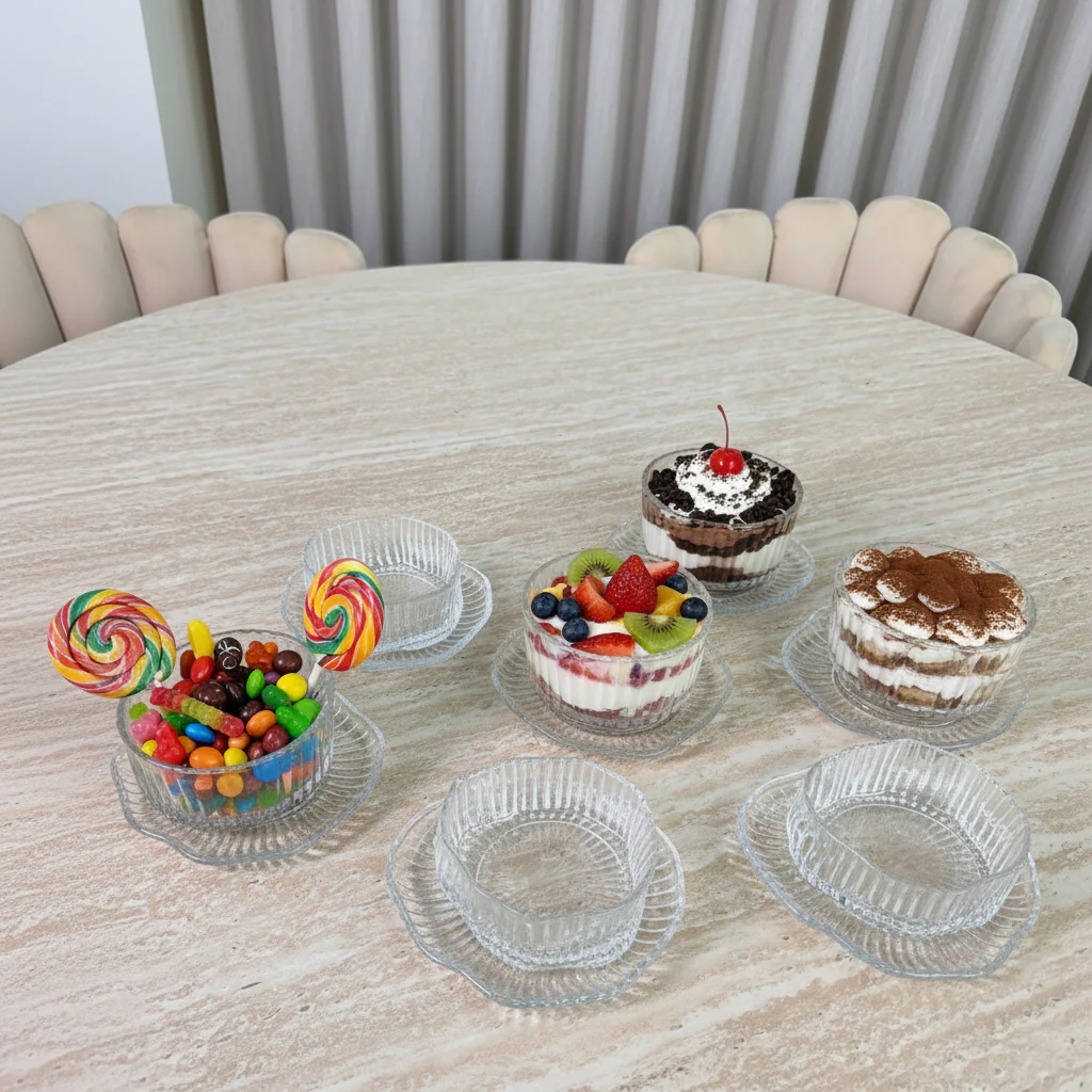 Zirconia Ripple Schalenset | 12 Delig